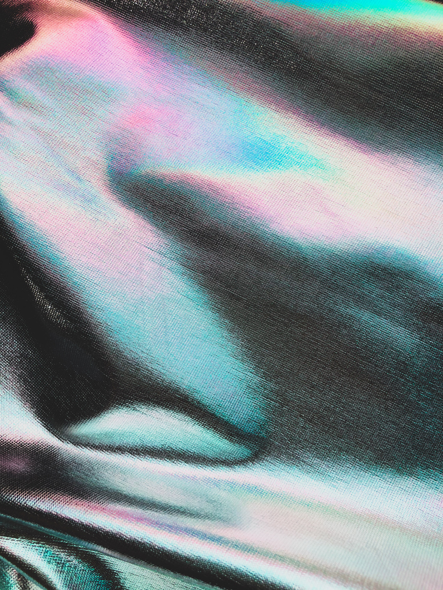 Shiny Silky Crumpled Texture 