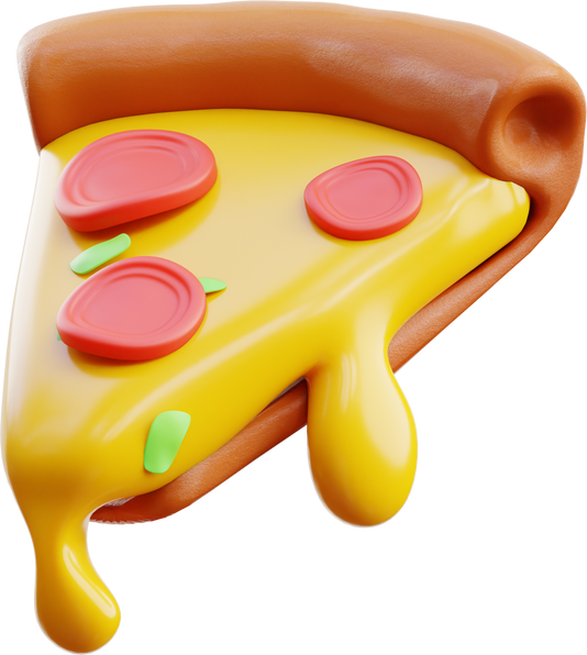 Pizza 3d Illustration